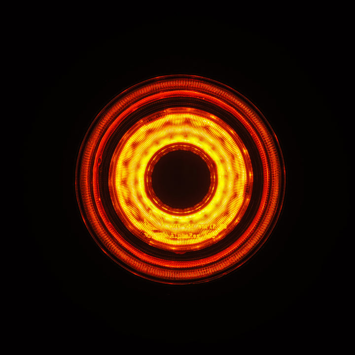 AlphaRex 10-15 Ferrari 458 NOVA-Series Prismatic LED Tail Lights Red Smoke - Bull Strap