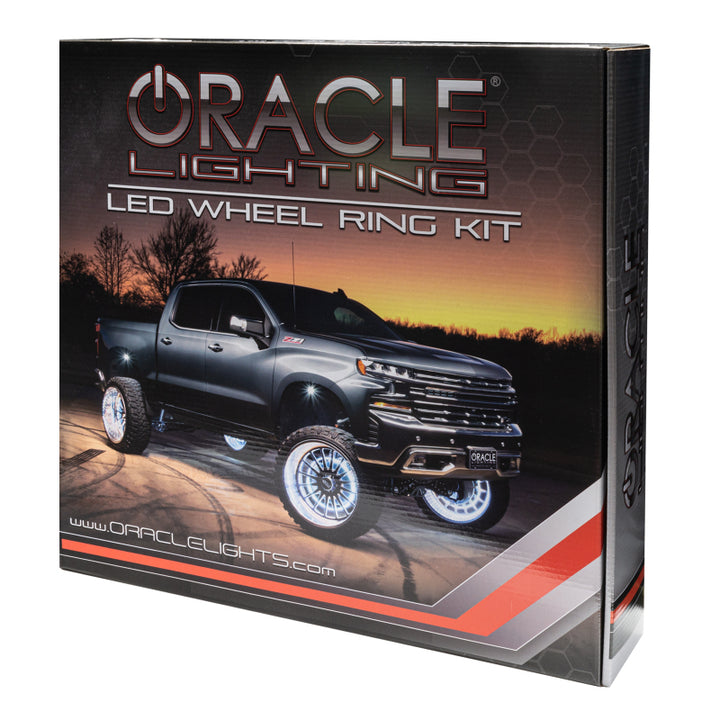ORACLE Lighting LED Illuminated Wheel Rings - ColorSHIFT RGB+W - Bull Strap