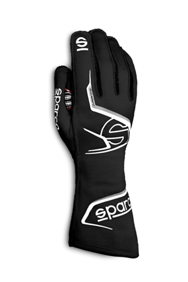 Sparco Glove Arrow 11 BLK/WHT - Bull Strap