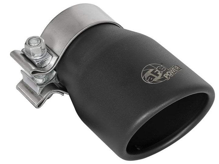 aFe MACH Force-Xp Axle-Back Exhaust System w/Black Tip 18-20 Jeep Wrangler L4-2.0T / V6-3.6L - Bull Strap