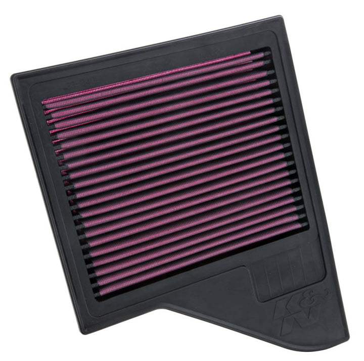 K&N 10 Ford Mustang GT 4.6L-V8 Drop In Air Filter - Bull Strap