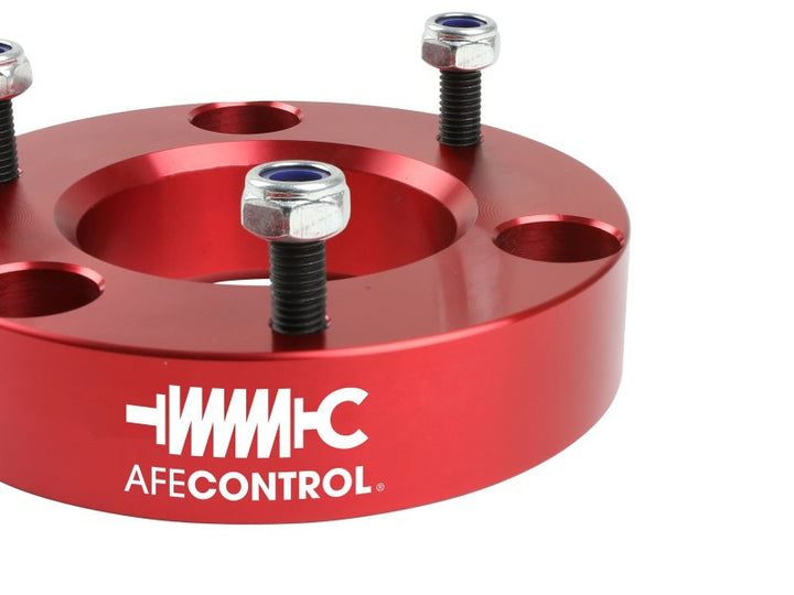 aFe CONTROL 2.0 IN Leveling Kit 04-21 Ford F-150 - Red - Bull Strap