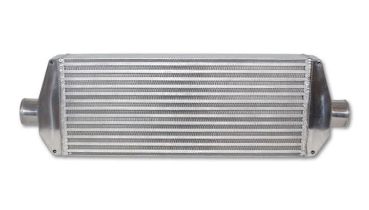 Vibrant Air-to-Air IC Assy complete w/ end tanks core size: 22in Wx9in Hx3.25in thick 2.5in in/out - Bull Strap