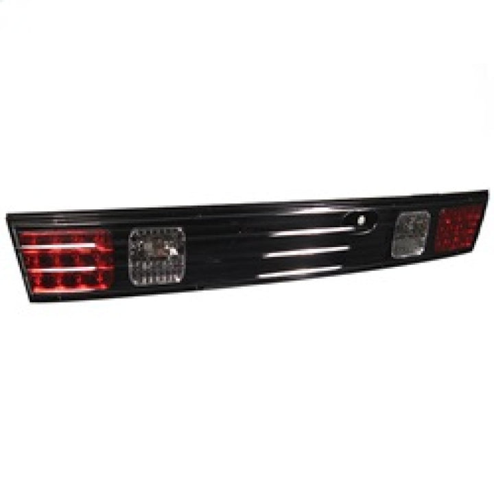 Spyder Nissan 240SX 95-96 LED Trunk Tail Lights Black ALT-YD-N240SX95-TR-LED-BK - Bull Strap