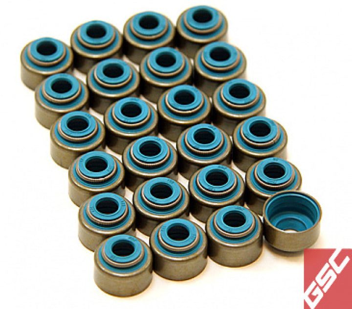 GSC P-D Toyota 2JZ Viton 6mm Valve Seal Kit Set of 12 - Bull Strap