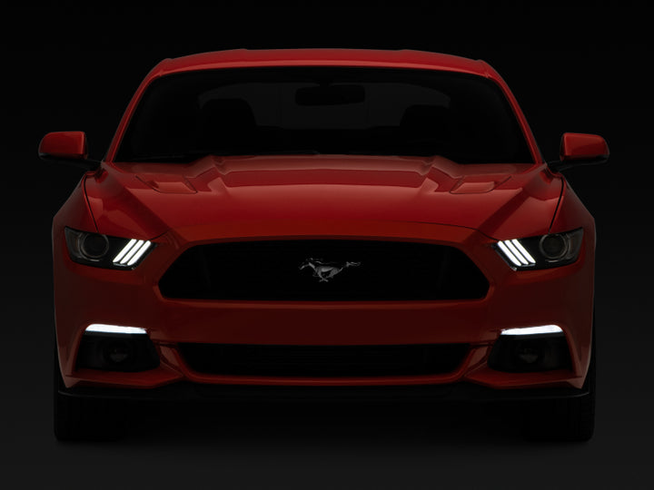 Raxiom 15-17 Ford Mustang Axial Series LED Sequential Turn Signals (Smoked) - Bull Strap