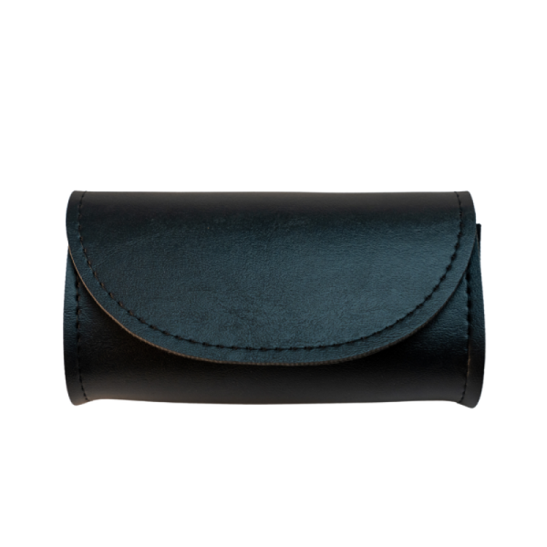 Willie & Max Universal Dual Purpose Windshield Bag/Handlebar Pouch (7.5 in L x 4 in W x 2.5 H)-Black - Bull Strap