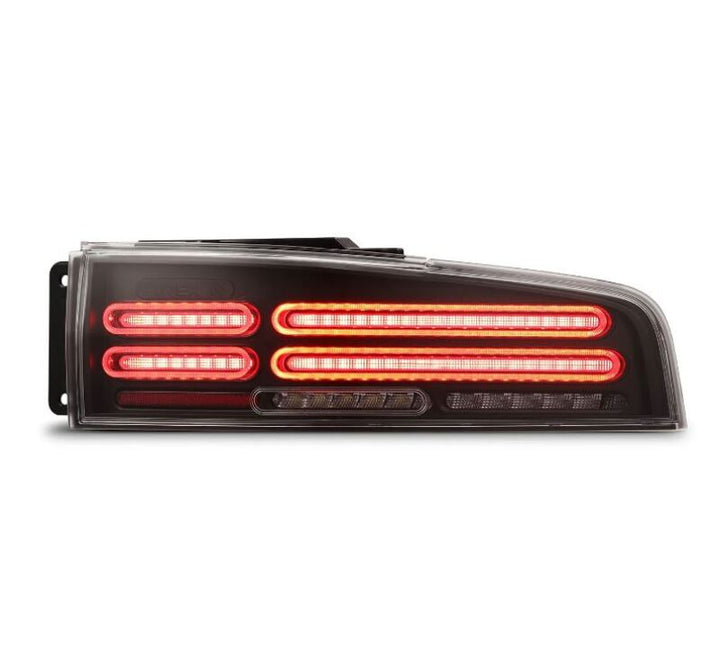 AlphaRex 23-25 Nissan Z Nova-Series Quad-Loop Style Prismatic LED Tail Lights - Black - Bull Strap