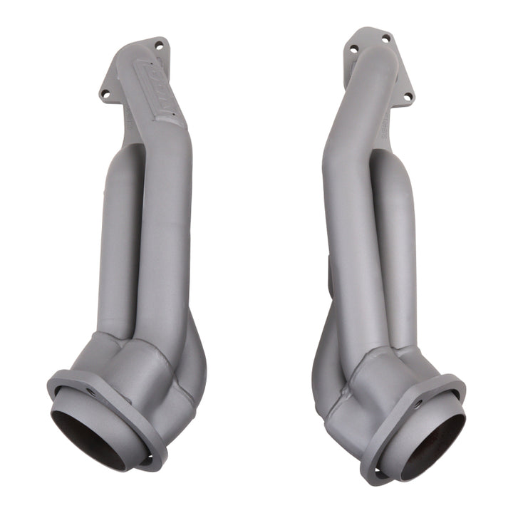 BBK 05-15 Dodge Challenger/Charger 5.7 Hemi Shorty Tuned Exhaust Headers - 1-3/4 Titanium Ceramic - Bull Strap