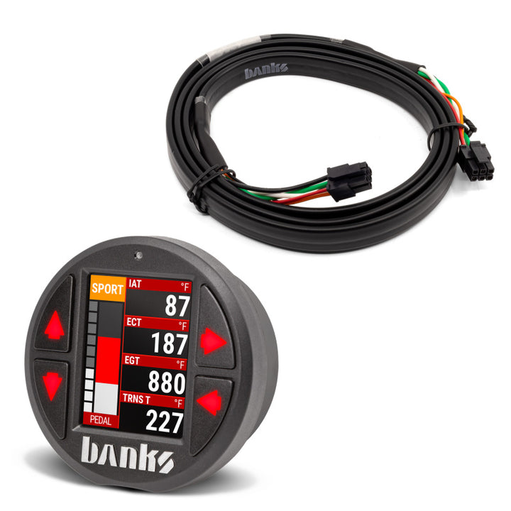 Banks Power iDash Pro System Universal CAN for use with Banks PedalMonster 2008+ - Bull Strap