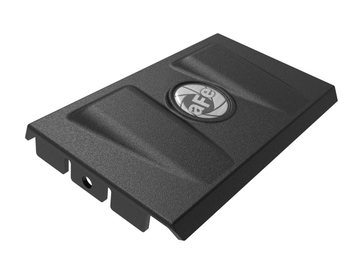 aFe Rapid Induction Intake System Cover, Black, 19-20 Ford Edge Ecoboost V6 2.7L (tt) - Bull Strap