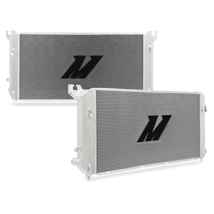 Mishimoto 2014+ Chevrolet Silverado 1500 V8 Aluminum Radiator - Bull Strap