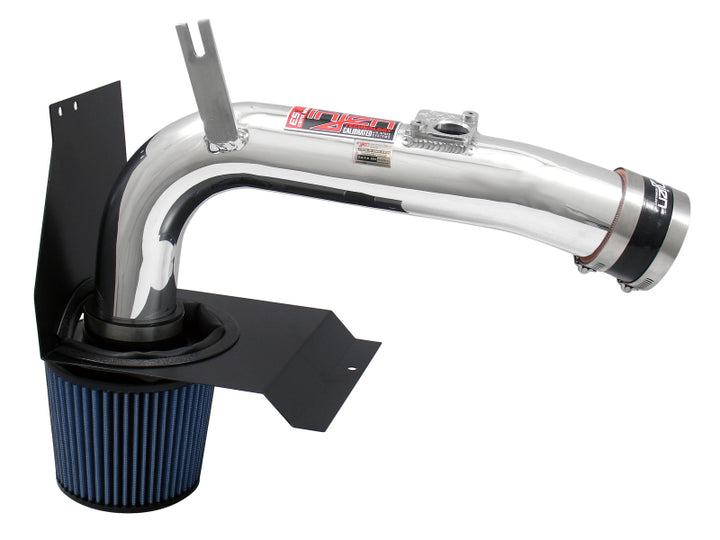 Injen 08-13 Subaru WRX/STi 2.5L (t) Polished Cold Air Intake - Bull Strap