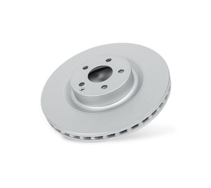 Power Stop 18-20 Subaru WRX STI Front Evolution Coated Rotor - Bull Strap