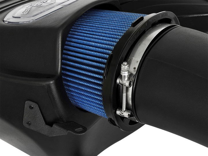 aFe Momentum GT Pro 5R Cold Air Intake System 2017 Ford F-150 Raptor V6-3.5L (tt) EcoBoost - Bull Strap