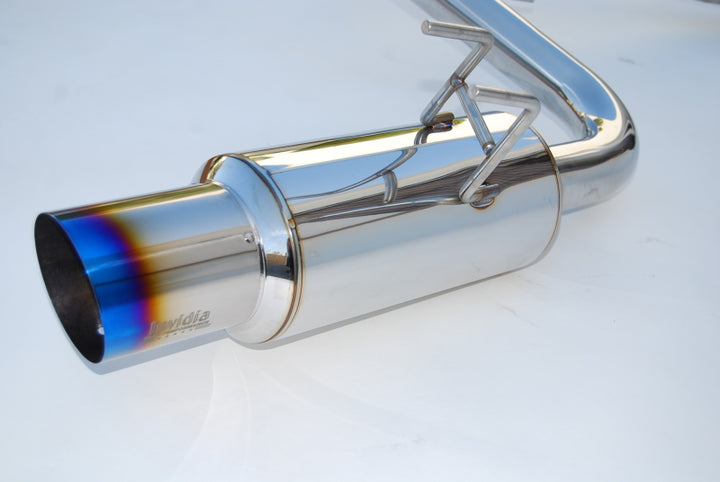 Invidia 2016+ Honda Civic 1.5 Turbo 2 DR Single Layer N1 TI Tip Exhaust - Bull Strap