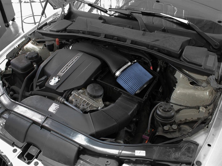 aFe Magnum FORCE Stage-2 Pro 5R Cold Air Intake System 11-13 BMW 335i/xi (E9x) L6 3.0L (t) N55 - Bull Strap