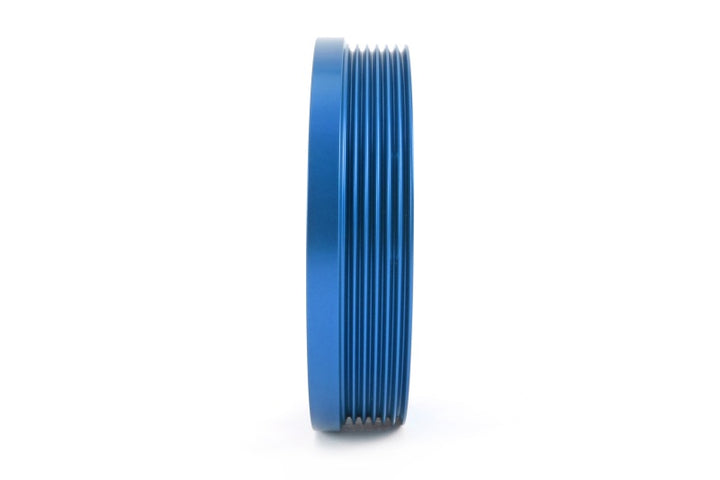 PERRIN 15-18 Subaru WRX / 13-20 BRZ / 14-18 FXT / 13-16 Crosstrek Lightened Crank Pulley - Blue - Bull Strap