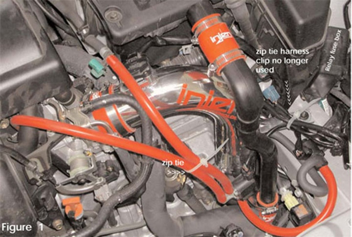 Injen 00-03 Celica GT Black Cold Air Intake - Bull Strap