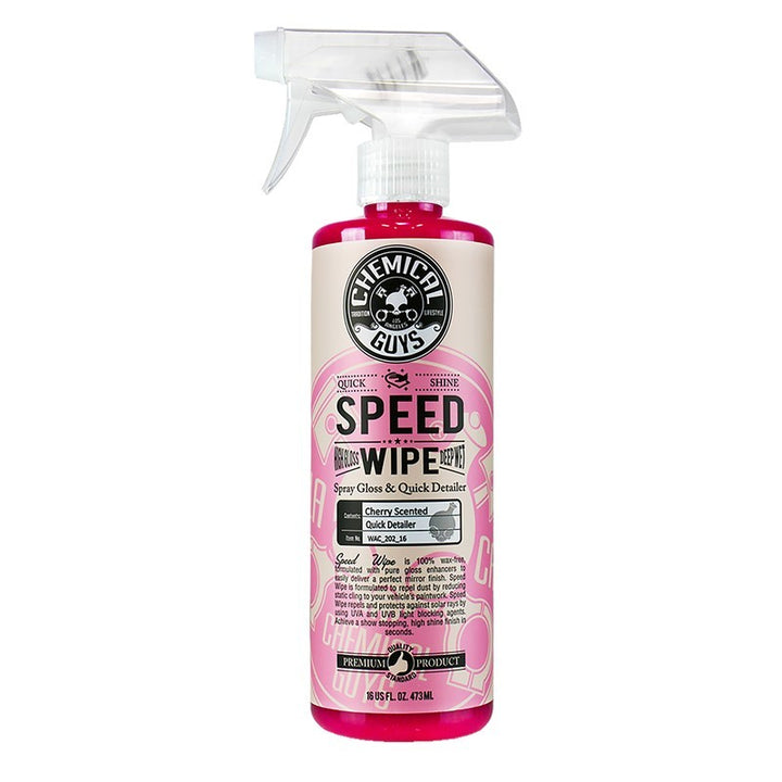 Chemical Guys Speed Wipe Quick Detailer - 16oz - Bull Strap