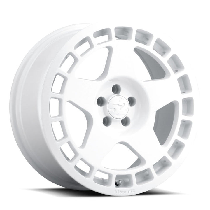 fifteen52 Turbomac 18x8.5 5x112 45mm ET 66.56mm Center Bore Rally White Wheel - Bull Strap