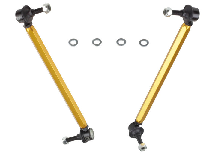Whiteline 8/06-8/09 Pontiac G8 Front Sway Bar - Link Assembly H/D Adj Steel Ball - Bull Strap