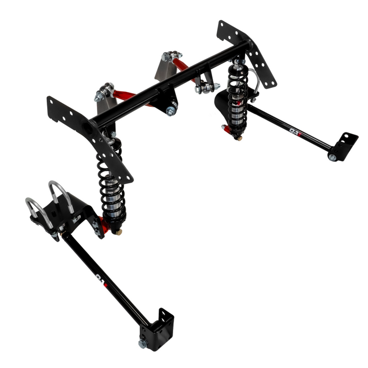 QA1 68-70 Mopar B-Body Rear Double Adjustable Four Link Suspension System - Bull Strap