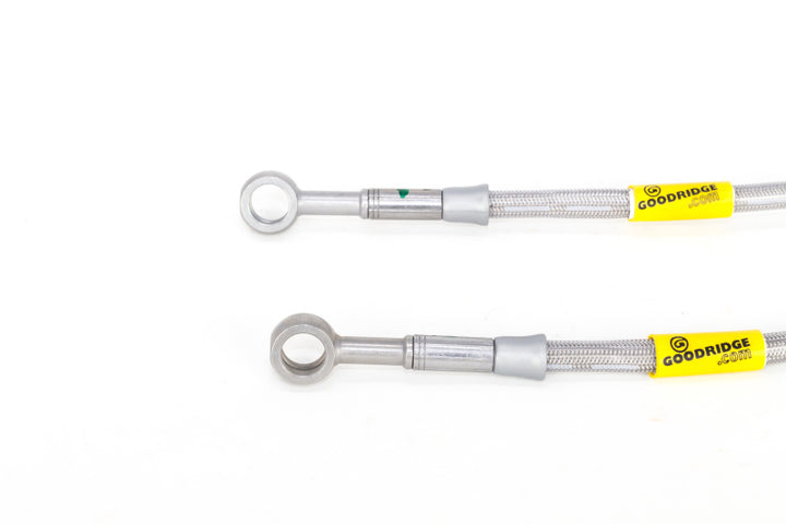 Goodridge 90-93 Acura Integra Stainless Steel Brake Line Kit - Bull Strap