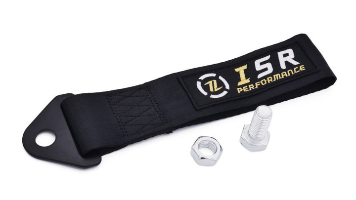 ISR Performance Universal Racing Tow Strap - Black - Bull Strap