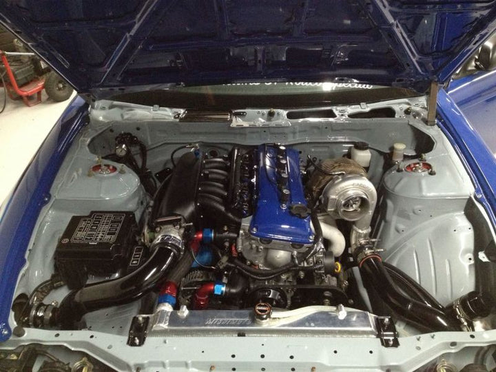 Mishimoto 95-98 Nissan 240sx w/ KA Aluminum Radiator - Bull Strap