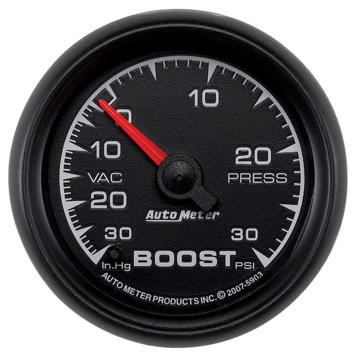 Autometer ES 52mm Boost/Vacuum Gauge - Bull Strap