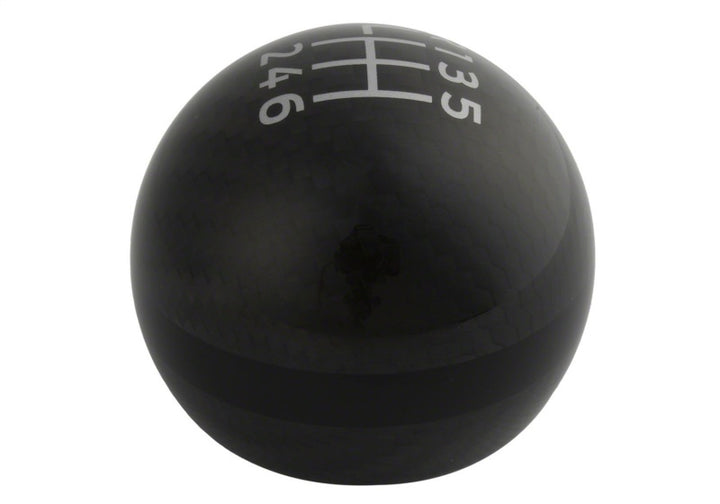 Ford Racing 15-25 Mustang Ford Racing Carbon Fiber Shift Knob 6 Speed - Bull Strap