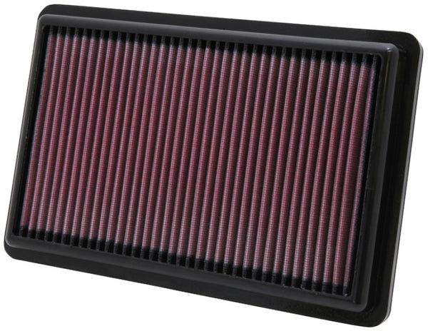 K&N 10-11 Acura MDX/ZDX 3.7L Drop In Air Filter - Bull Strap
