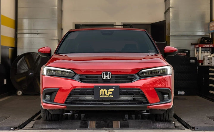 Magnaflow 2022+ Honda Civic Sport 2.0 Sedan NEO Cat-Back Exhaust System - Bull Strap