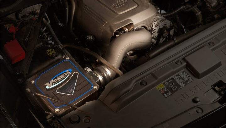 Volant 14-15 GMC Sierra/Chevy Silverado 2500/3500HD 6.0L V8 Pro5 Closed Box Air Intake System - Bull Strap