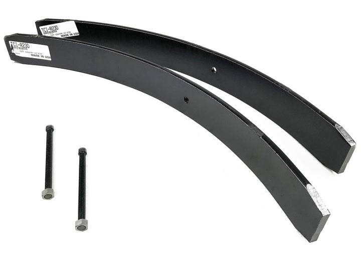 Tuff Country 99-23 Ford F-250 4wd Rear 3in Add-a-Leafs Pair - Bull Strap