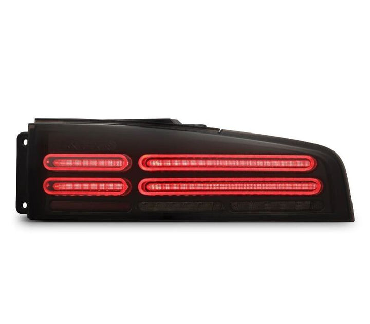AlphaRex 23-25 Nissan Z Nova-Series Quad-Loop Style Prismatic LED Tail Lights - Alpha Black - Bull Strap