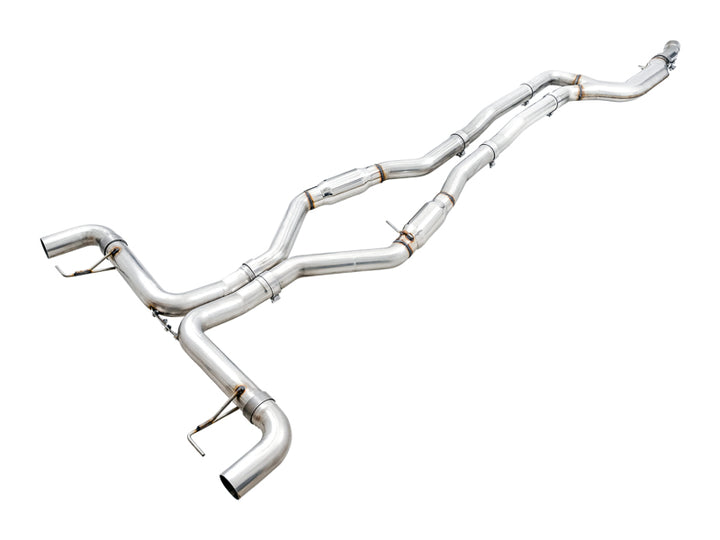 AWE Tuning 2019+ BMW M340i (G20) Track Edition Exhaust (Use OE Tips) - Bull Strap