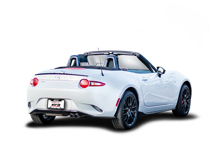 Borla 2016 Mada Miata 2.0L Rear Section S-Type Exhaust - Bull Strap