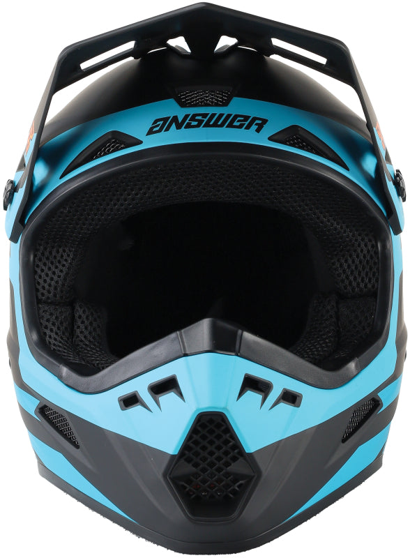 Answer AR1 Sweep Helmet Black/Astana/Hyper Orange - Small - Bull Strap