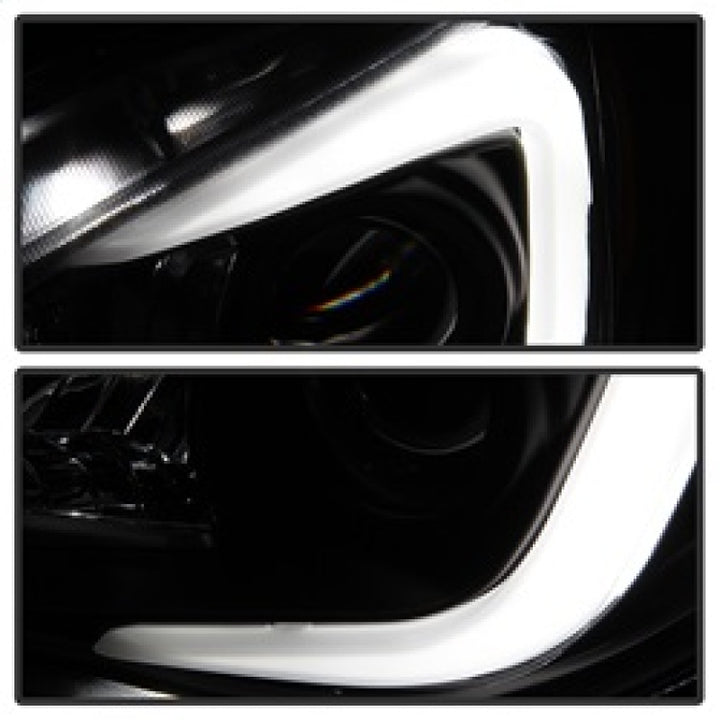 Spyder Subaru WRX 06-07 Projector Headlights - HID Model Only - Black PRO-YD-SWRX06-HID-LBDRL-BK - Bull Strap