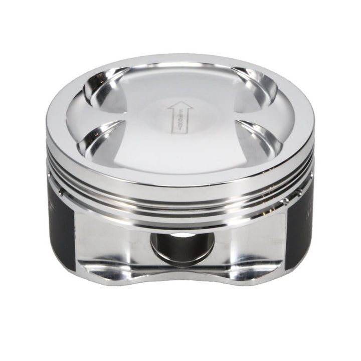 Manley 04+ Subaru WRX STi (EJ257) STD Stroke 99.5mm STD Bore 9.8:1 Dish Piston Set with Rings - Bull Strap