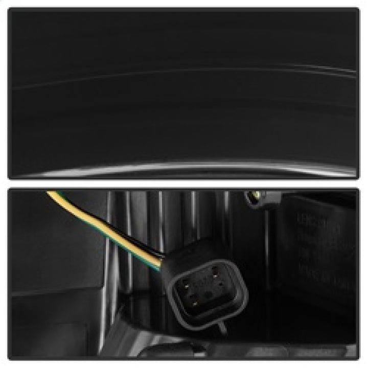 xTune 13-18 Dodge Ram 1500 (LED Model Only) LED Tail Lights - Blk Smk (ALT-ON-DRAM13V2-LBLED-BSM) - Bull Strap