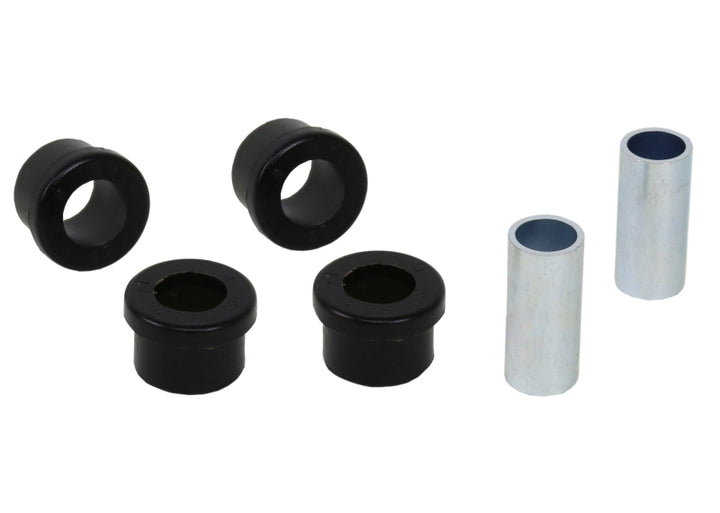 Whiteline Plus 7/70-77 Mazda RX2 / 3/82-4/87 929 HB Sedan Front Lower Inner Control Arm Bushing Kit - Bull Strap