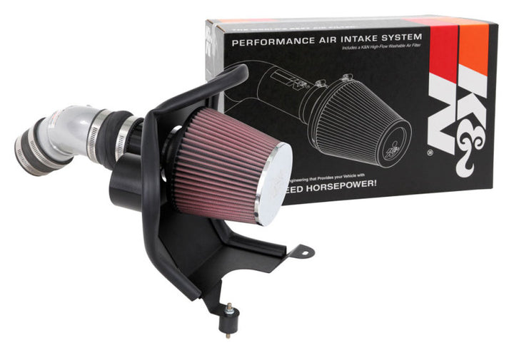 K&N 19-20 Kia Forte L4-2.0L F/I Typhoon Performance Air Intake System - Bull Strap