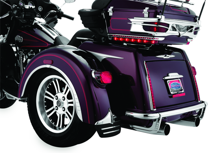 Kuryakyn Side Body Accents For Trikes Chrome - Bull Strap