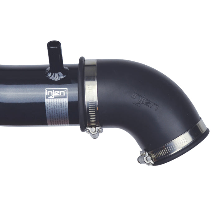 Injen 02-05 Civic Si Black Cold Air Intake - Bull Strap