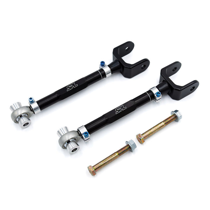 SPL Parts 2023+ Toyota GR Corolla Rear Lower Lateral (RLL) Toe Arms - Bull Strap