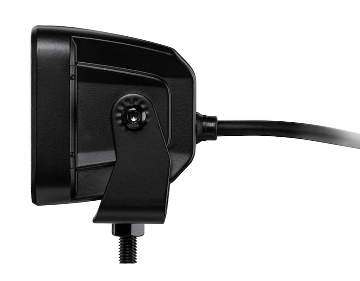 Hella Universal Black Magic 3.2in L.E.D. Cube Kit - Flood Beam - Bull Strap