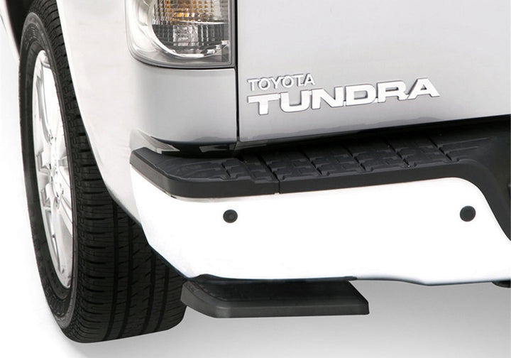 AMP Research 2014-2015 Toyota Tundra BedStep - Black - Bull Strap